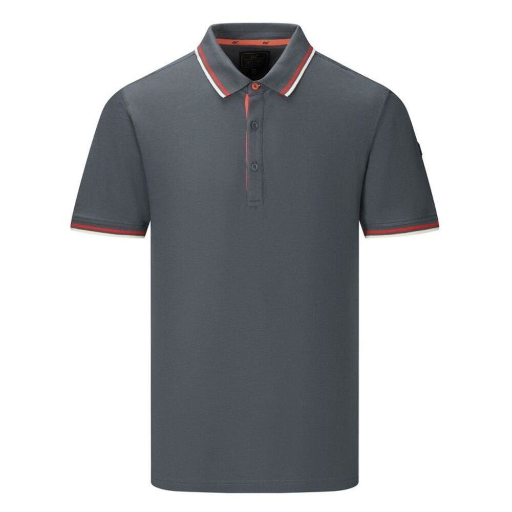 Regatta Mens Adryan Polo Shirt / Dark Storm